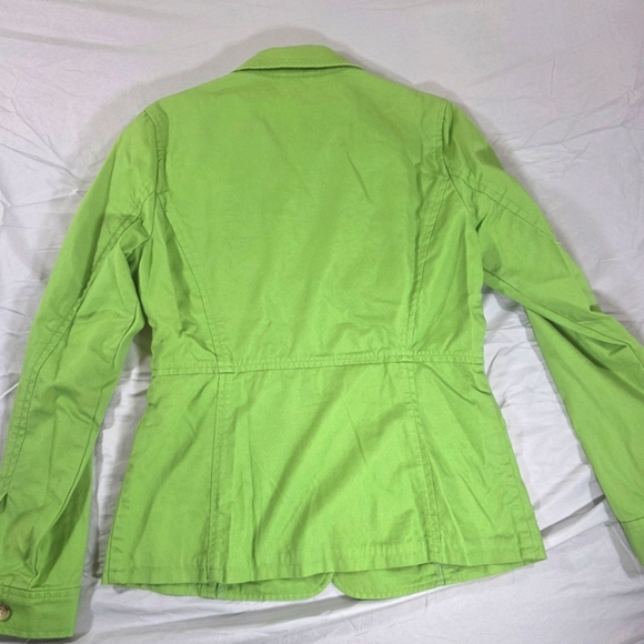 Eddie Bauer Green Button-Up Women's Jacket - Picture 3 of 9